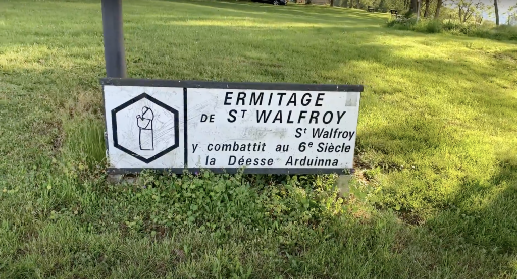 Saint Walfroy a lutté contre la déesse Arduinna